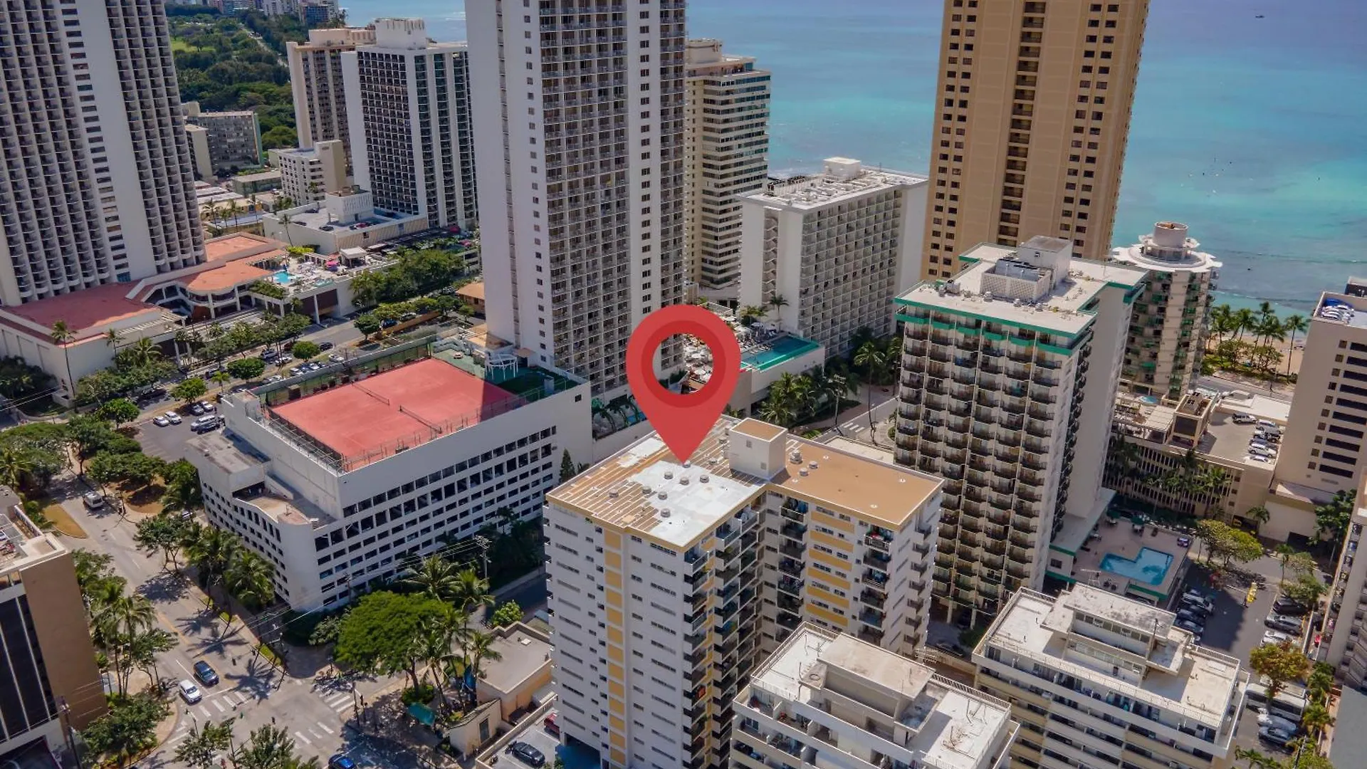 Apartamento Kuhio At Waikiki 2Br And 2Ba Condo Near Beach With Parking Honolulu